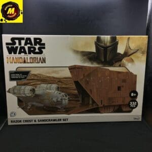 Star Wars: The Mandalorian - Razor Crest and Sandwalker Set Paper Model Kit (NIB) - #125835