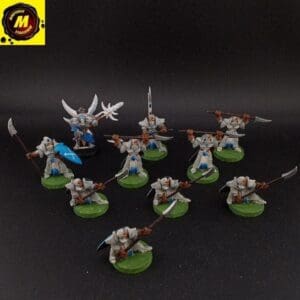 Elf Spearmen with Standard Bearer & Crystal Knight (x8+2) - #155694