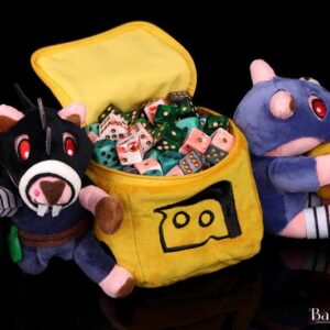 Cheese Thieves | Plushie Dice Bag - #BODPLUSH05