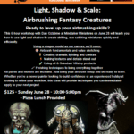 Light, Shadow & Scale: Airbrushing Fantasy Creatures - Dan Ozborne (Play Area) - Mindtaker Miniatures - Vancouver, WA
